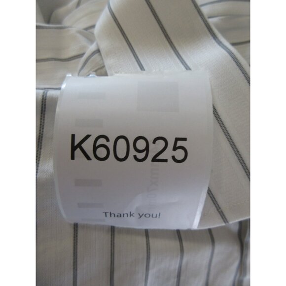 Canali Shirt 18 1/2 Button Down Striped French Cuffs Woven Italy XXL * - Picture 13 of 13